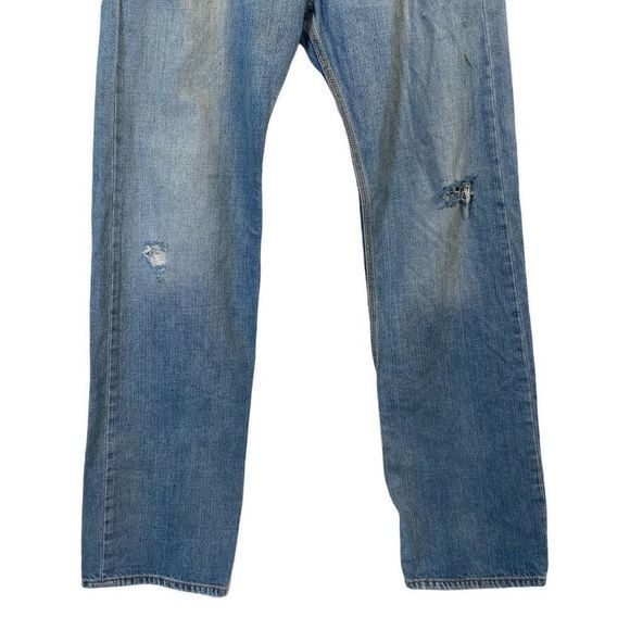 Levis‎ The Original Jeans Vintage Slim Straight Distressed Jeans - Picture 3 of 4
